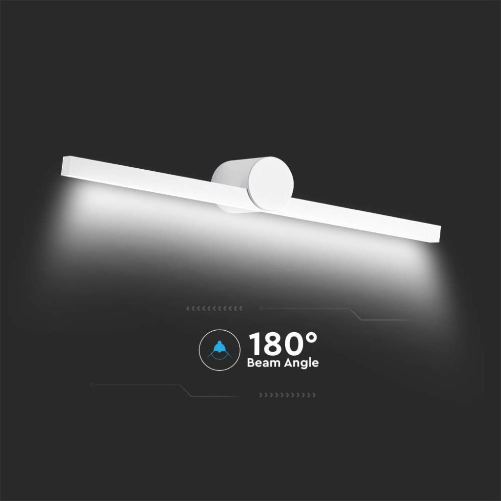 V-TAC Lampada LED da Specchio 12W Colore Bianco 4000K IP20 V-TAC Lampada LED da Specchio 12W Colore Bianco 4000K IP20